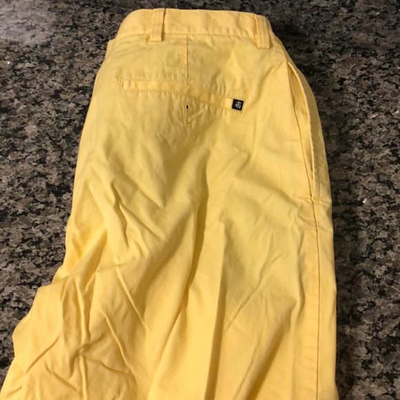 Brooks brothers yellow pastel shorts. - Picture 3 of 3